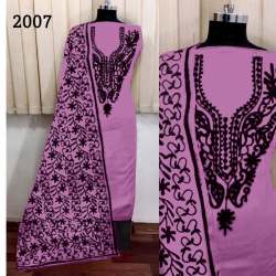 Embroidery dress material