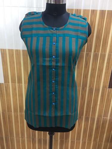 Designer Handloom Lining Kurti by Havva Fashion