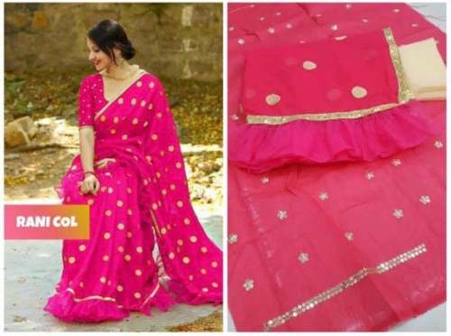 Designer Georgette saree