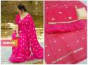 Georgette work saree thumb 2