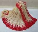 Net embroidery saree thumb 4