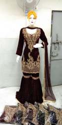 Designer Sharara suit