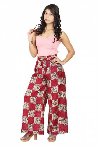 cotton printed palazzo