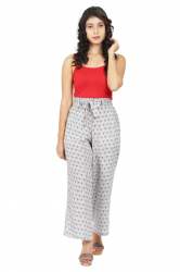 fancy cotton palazzo pant