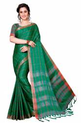 Linen saree 