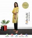 Fabclub Cotton Ladies Fancy Kurtis thumb 2
