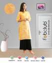 Fabclub Ladies Cotton Straight Kurtis thumb 1