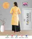 Fabclub Ladies Cotton Straight Kurtis thumb 3