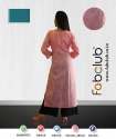 Fabclub Pleated Cotton Ladies Designer Kurtis thumb 3