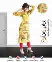 Fabclub Rayon Ladies Fancy Kurtis thumb 1