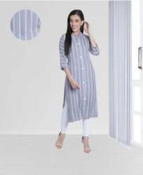 Fabclub Rayon Straight Kurti