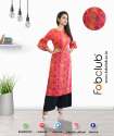 Fabclub Slub Rayon Ladies Fancy Kurtis thumb 2