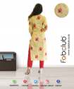 Fabclub Straight Printed Ladies Cotton Kurtis thumb 3