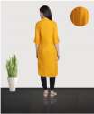 FBKR0027_YLW' Rayon Kurti thumb 1
