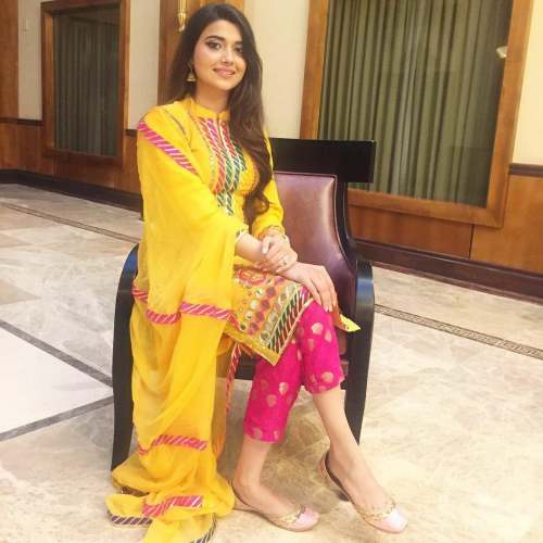 Gotta pati work in kurti with Duppata