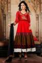 Red Anarkali Party wear Suit 