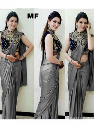 Satin Saree