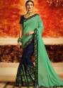 Charlys Designer Pure Georget Saree thumb 11