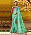 Charlys Designer Pure Georget Saree thumb 3