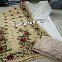 *KCA CHIKAN PLAZZO*

*Pure Cotton Fabric Beautiful Chikan Embroidered Cutwork border Plazzo 