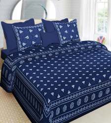 Dabu printed Bed Sheet 