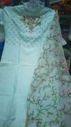 Designer Embroidered Kurti With Duppata