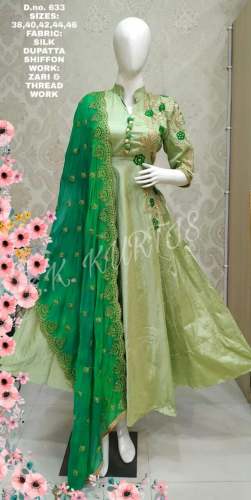 Designer Long Wedding wear Gown
