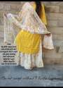 Designer Rayon Kurti with skirt and Duppata thumb 2