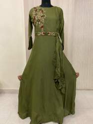 Designer wedding wear Long gown