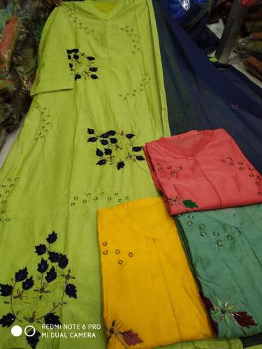 Elegnat Embroidered Kurti with Duppata