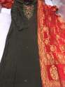 Fancy Embroidered Kurti with Duppata  thumb 2