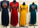 Hand Work Long kurti thumb 1