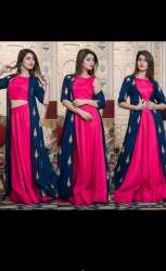 Indo western kurti with shrug