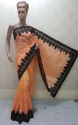 PARTY WEAR SABYASACHI LATEST NET SAREE 