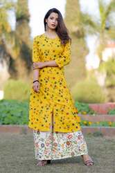 Printed Palazzo Kurti