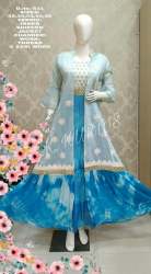 Shrug Style Indo western Dress