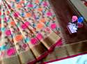 Designer Kora silk saree