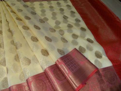 Fancy Banarasi Silk saree by Haji Abdul Hamid co 