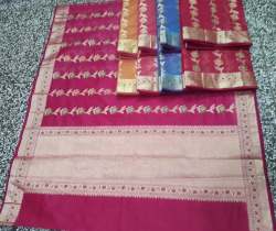 Stylish Banarasi Hand Loom Saree 