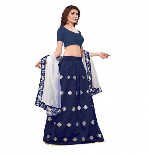 Blue lehenga choli -2