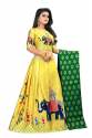 Yellow Lehenga choli - a thumb 1
