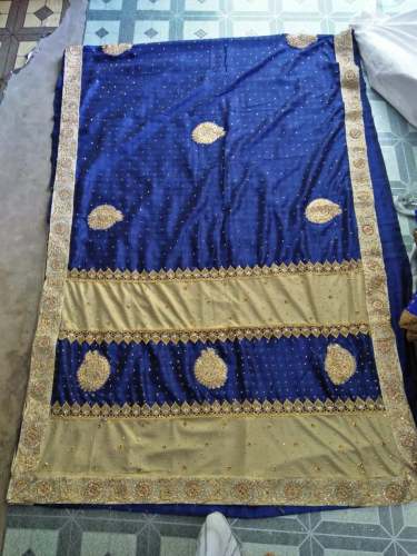 Wedding Wear Stone work saree by SHRI VINAYAK