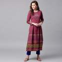 burgundy-printed-a-line-kurti