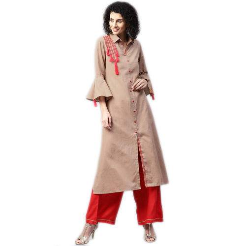 Designer Kurti With Palazzo