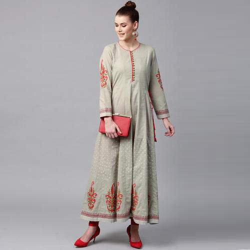 Fancy Printed Anakali Kurti