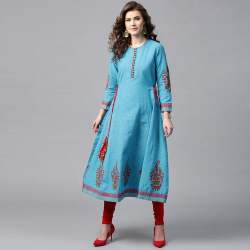 Printed A-Line Kurti
