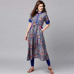 Stylish Printed A-line Kurti
