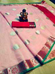 cool silver dhyani saree for women