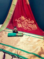 Crystal design saree for women