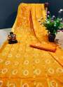 New bandhej design saree for women thumb 4